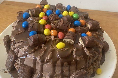 Cliquez pour zoomer ! Layer cake Kinder Bueno Thermomix par camille56380