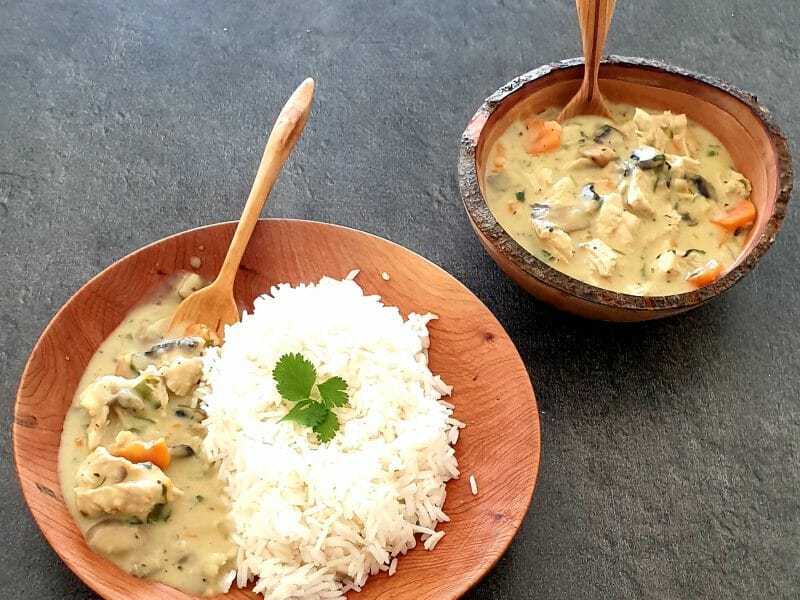 Cliquez pour zoomer ! Blanquette de poulet Thermomix par malvi's cooking mr cuisine