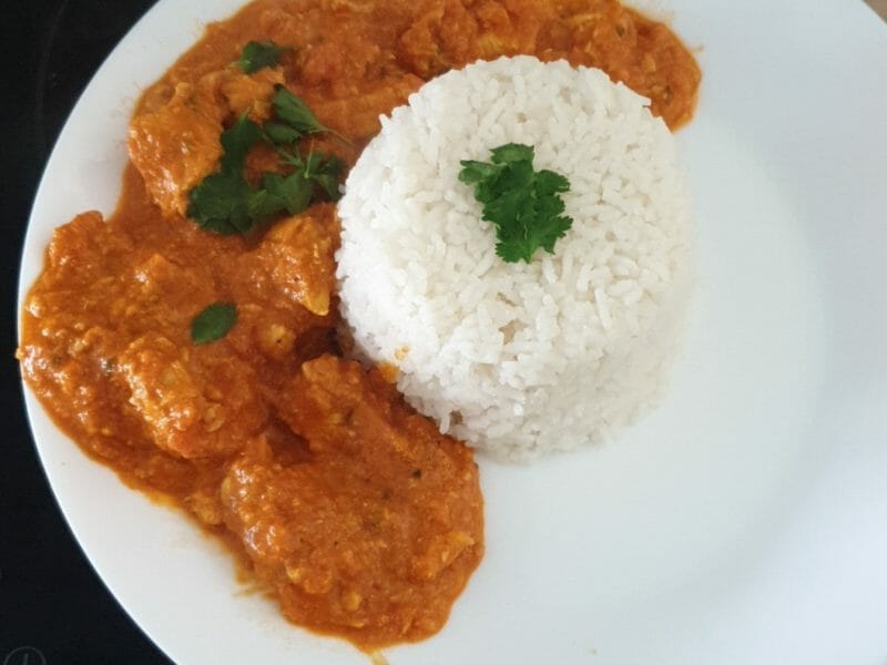 Cliquez pour zoomer ! Poulet Tikka Masala Thermomix par malvi's cooking mr cuisine
