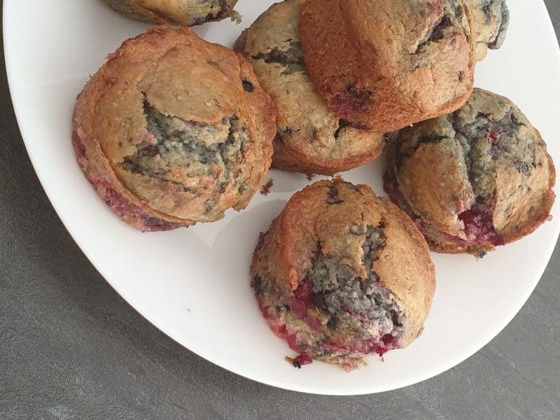 Cliquez pour zoomer ! Mini muffins aux fruits rouge Thermomix par malvi's cooking mr cuisine