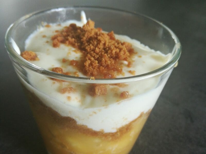 Cliquez pour zoomer ! Verrines pommes caramel et spéculoos Thermomix par aurelie12430