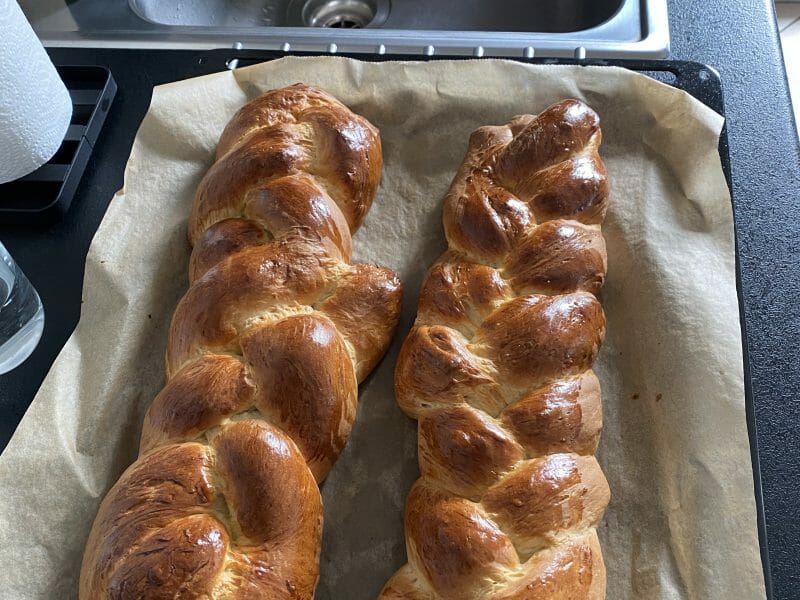 Cliquez pour zoomer ! Brioche tressée à la mie filante Thermomix par celiaaa