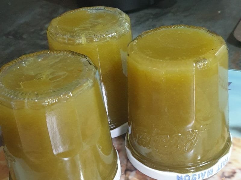 Cliquez pour zoomer ! Confiture de rhubarbe Thermomix par cathyquazu