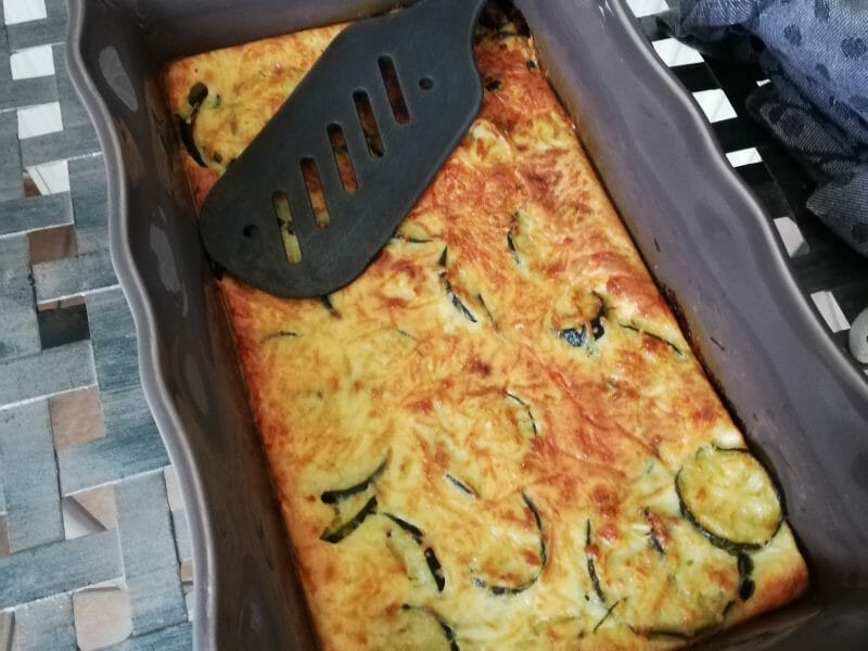 Cliquez pour zoomer ! Clafoutis courgettes et feta Thermomix par line_1