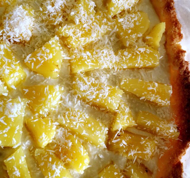 Cliquez pour zoomer ! Tarte piña colada Thermomix par amandine_22250