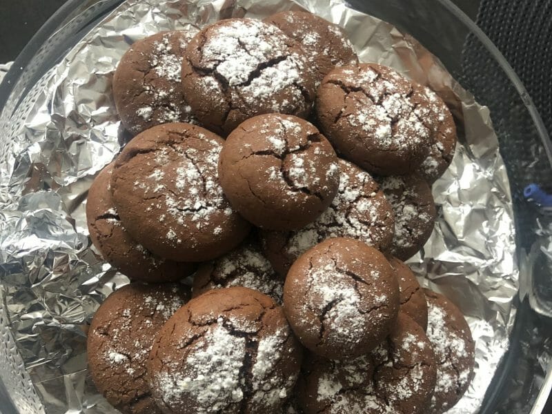 Cliquez pour zoomer ! Craquelés au chocolat Thermomix par soso51100