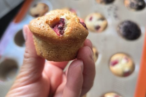 Cliquez pour zoomer ! Visitandines aux framboises Thermomix par Dyos