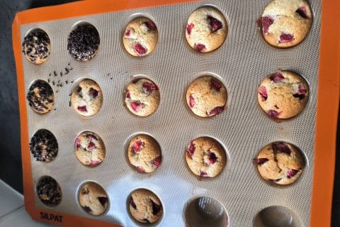 Cliquez pour zoomer ! Visitandines aux framboises Thermomix par Dyos