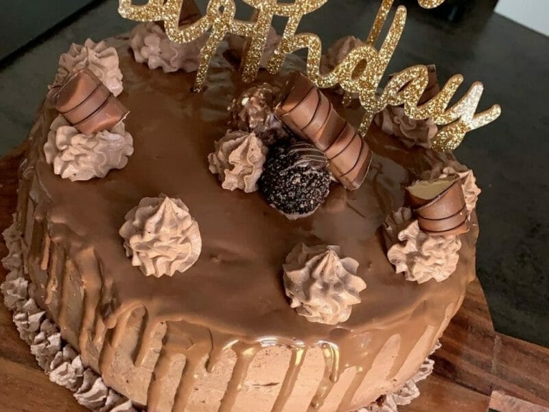 Cliquez pour zoomer ! Layer cake Kinder Bueno Thermomix par chloe_25