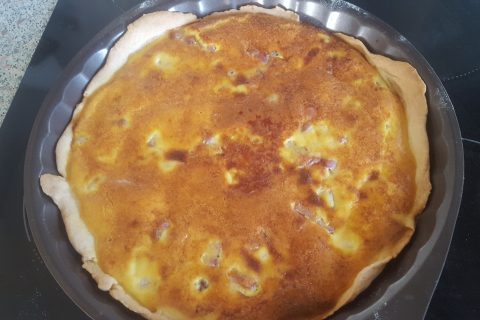 Cliquez pour zoomer ! Quiche lorraine au Thermomix
