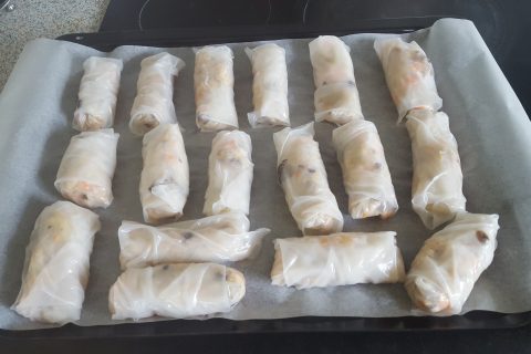 Cliquez pour zoomer ! Nems au poulet au Thermomix