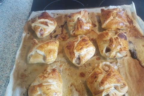 Cliquez pour zoomer ! Friands jambon, champignons et fromage au Thermomix