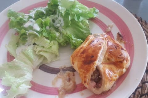 Cliquez pour zoomer ! Friands jambon, champignons et fromage au Thermomix