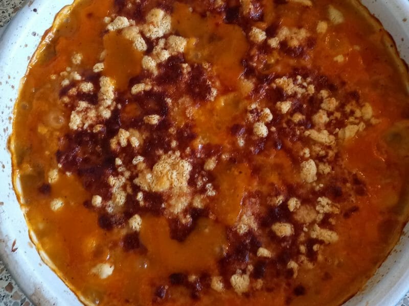 Cliquez pour zoomer ! Crumble aux légumes provençaux Thermomix par Transat