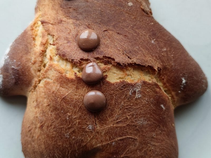 Cliquez pour zoomer ! Cougnou – Coquille de Noël Thermomix par koodikoo