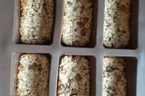Cliquez pour zoomer ! Barres de céréales à l’avoine, noisettes, banane et chocolat Thermomix par vanessa_b
