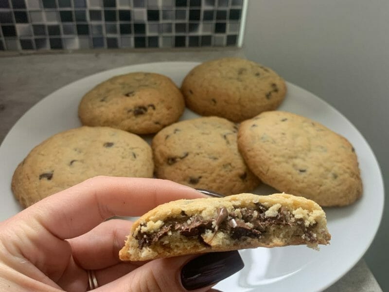 Cliquez pour zoomer ! Cookies fourrés au nutella Thermomix par aimee68