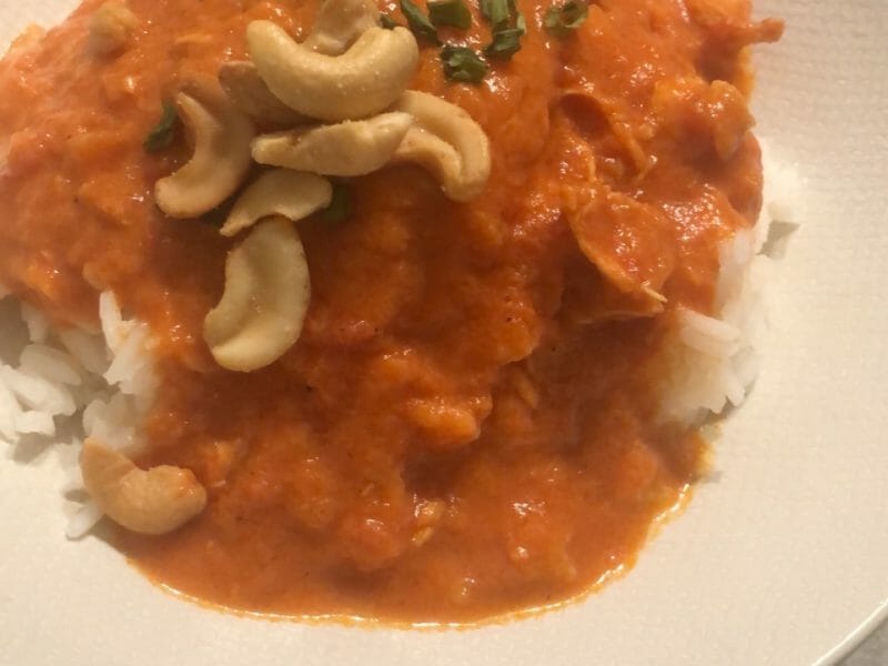 Cliquez pour zoomer ! Butter Chicken Thermomix par aimee68