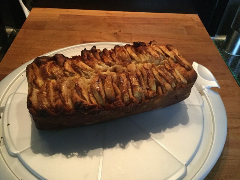 Cliquez pour zoomer ! Cake aux pommes à l’ancienne Thermomix par daniellemit