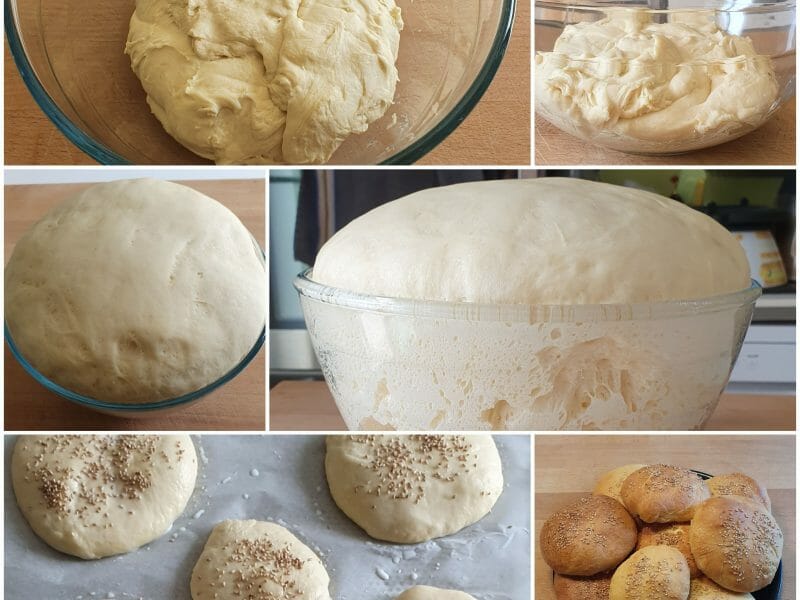 Cliquez pour zoomer ! Pains hamburger Thermomix par Steff