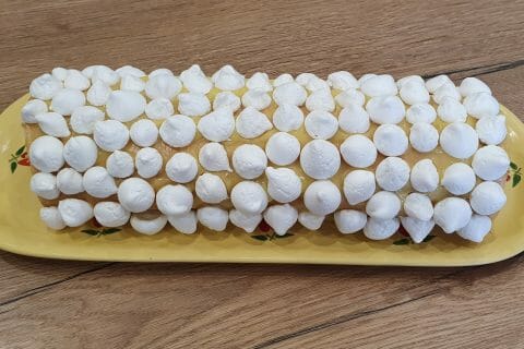 Bûche au citron meringuée Thermomix par Steff