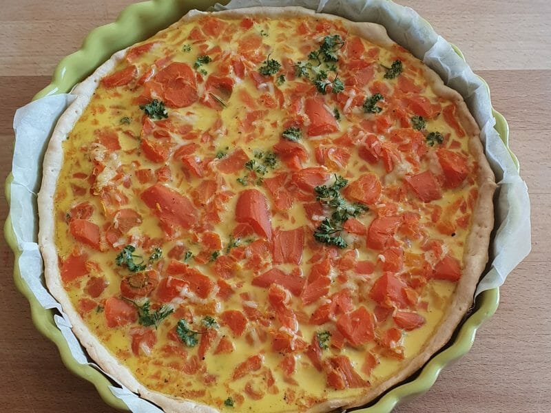 Cliquez pour zoomer ! Tarte à la carotte Thermomix par Steff