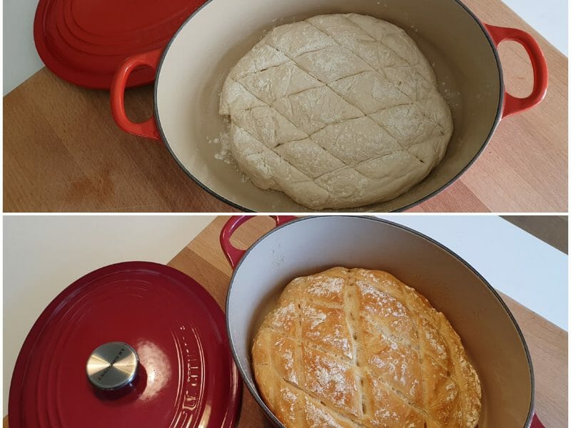 Cliquez pour zoomer ! Pain Cocotte Thermomix par Steff