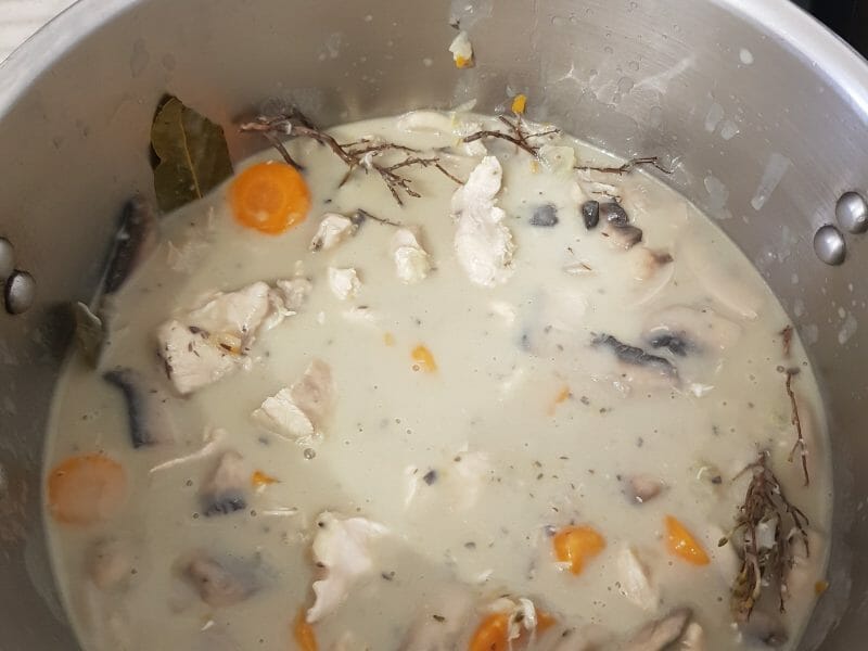 Cliquez pour zoomer ! Blanquette de poulet Thermomix par lys