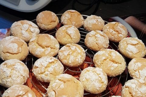 Cliquez pour zoomer ! Craquelés au citron au Thermomix