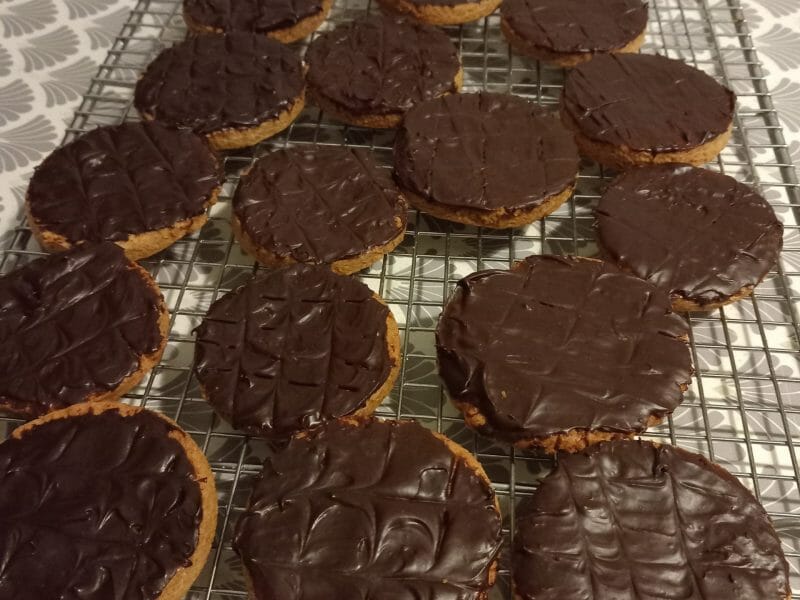 Cliquez pour zoomer ! Biscuits Granola Thermomix par HEURIA