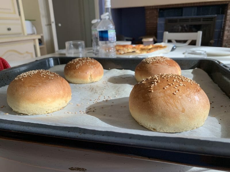 Cliquez pour zoomer ! Pains hamburger Thermomix par berange31