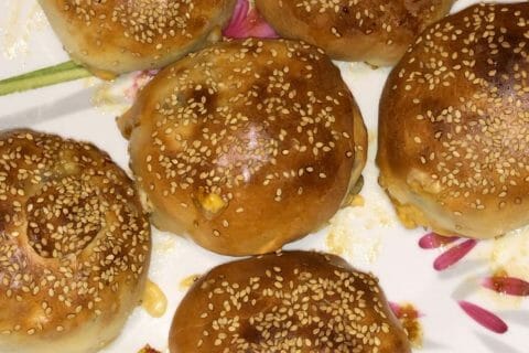 Cliquez pour zoomer ! Petits pains farcis au boeuf Thermomix par severinedu57