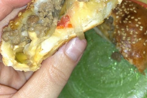 Cliquez pour zoomer ! Petits pains farcis au boeuf Thermomix par severinedu57