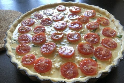 Cliquez pour zoomer ! Quiche poulet et tomates cerises Thermomix par murphy1977