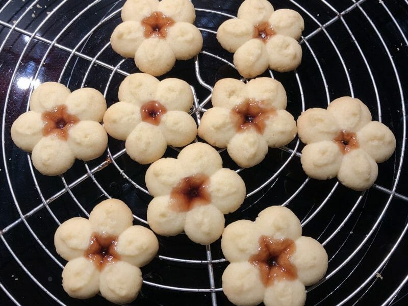 Cliquez pour zoomer ! Sablés à la presse à biscuits Thermomix par murphy1977