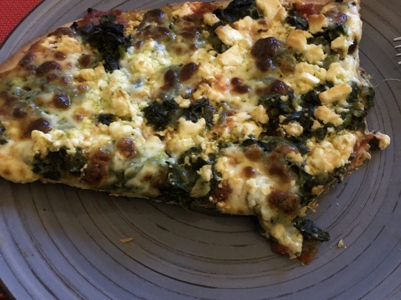 Cliquez pour zoomer ! Pizza épinards et feta Thermomix par murphy1977