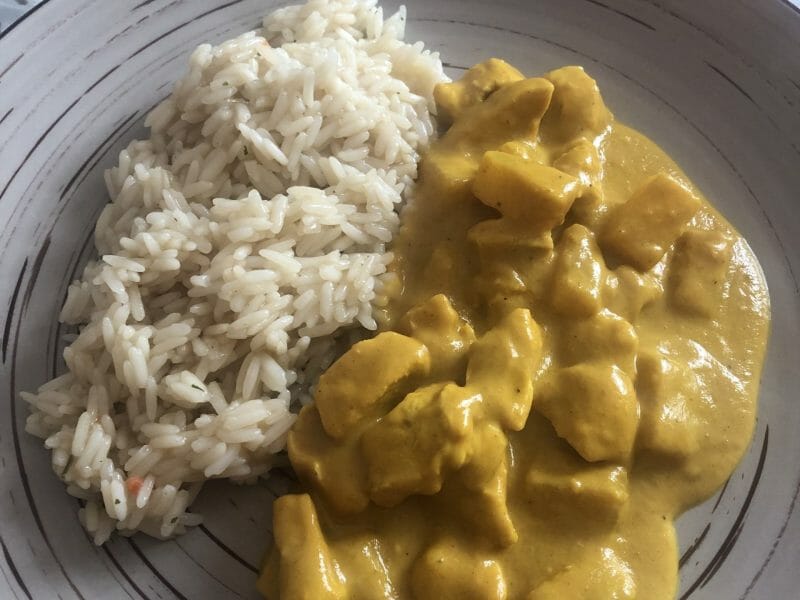 Cliquez pour zoomer ! Poulet coco aux 3 épices Thermomix par murphy1977