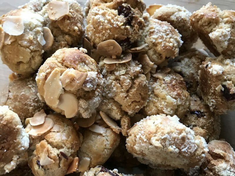 Cliquez pour zoomer ! Oursins aux amandes et à l’orange confite Thermomix par didbabe