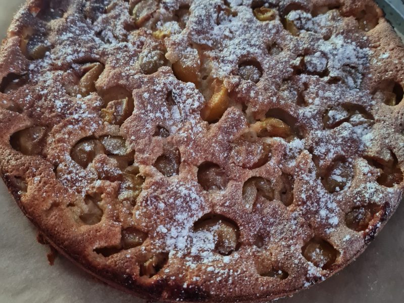Cliquez pour zoomer ! Clafoutis aux mirabelles Thermomix par amandine_57070