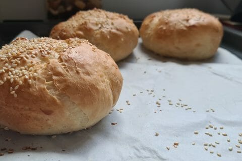 Cliquez pour zoomer ! Pains hamburger Thermomix par juliea