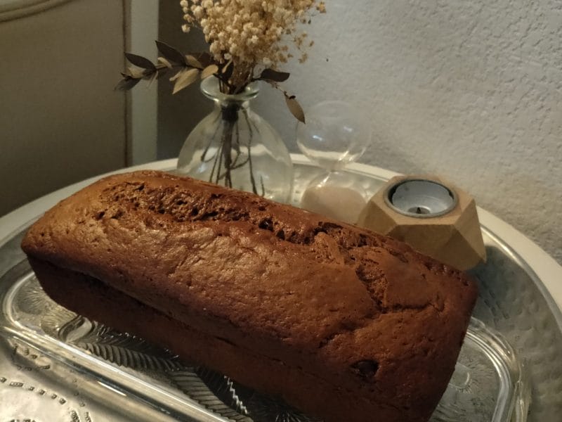 Cliquez pour zoomer ! Cake au chocolat et à la banane Thermomix par so_bur