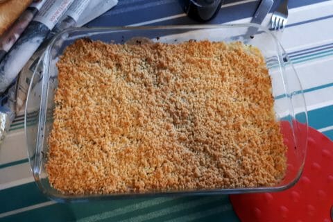 Cliquez pour zoomer ! Crumble poulet, courgettes et parmesan Thermomix par lisen