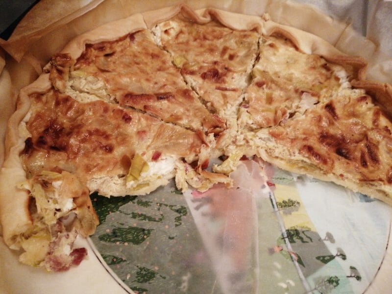 Cliquez pour zoomer ! Flamiche aux poireaux et gorgonzola Thermomix par chefmariom