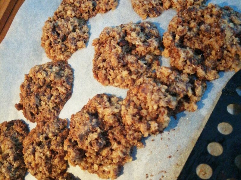 Cliquez pour zoomer ! Cookies au pain rassis et pépites de chocolat Thermomix par chefmariom