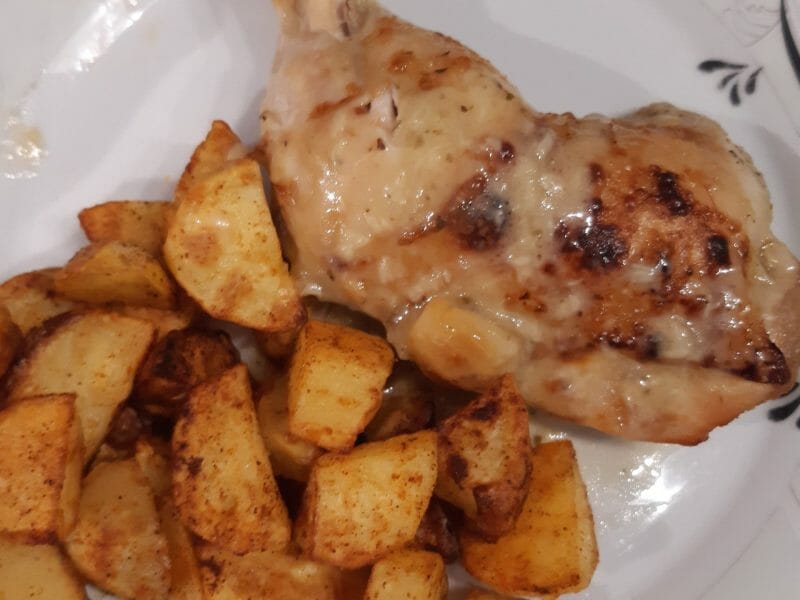 Cliquez pour zoomer ! Pollo al ajillo Thermomix par sofi22370