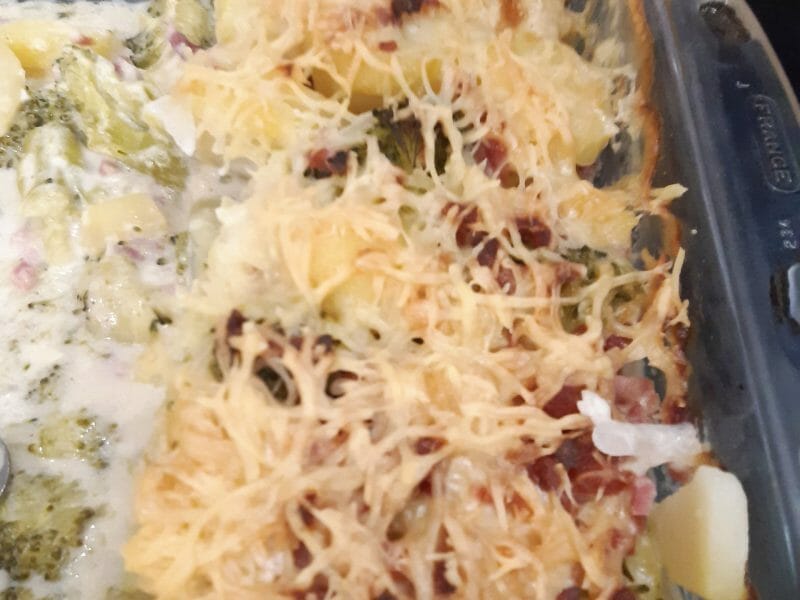 Cliquez pour zoomer ! Gratin de pommes de terre et brocolis Thermomix par sofi22370