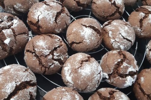 Cliquez pour zoomer ! Craquelés au chocolat Thermomix par sofi22370