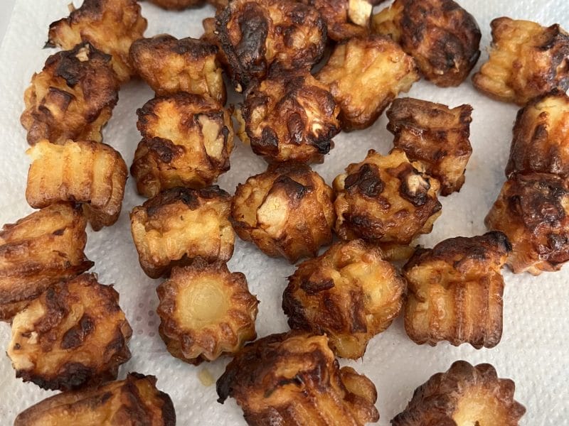 Cliquez pour zoomer ! Mini cannelés chèvre miel Thermomix par mariathis