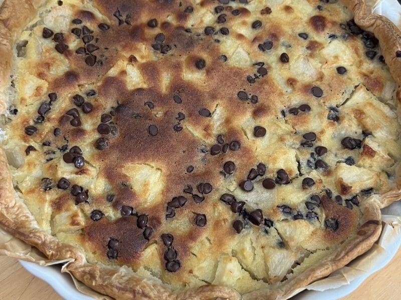 Cliquez pour zoomer ! Tartes aux poires et pépites de chocolat Thermomix par mariathis