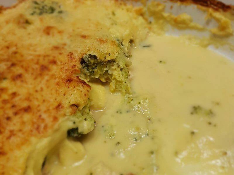 Cliquez pour zoomer ! Gratin de poulet et brocolis Thermomix par julie34660